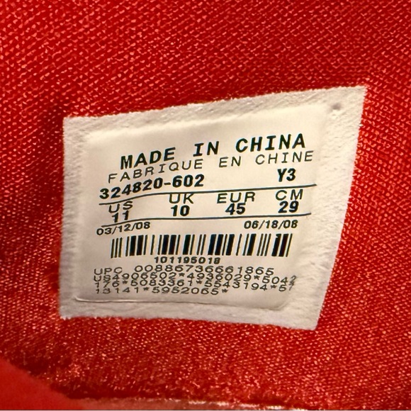 Original Hyperdunk Supreme “China” men’s size 11 - Picture 7 of 7